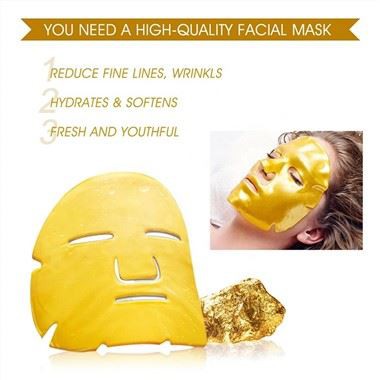 Crystal Collagen Gold Powder Facial Mask