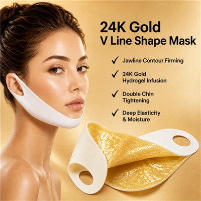 OEM 24K Gold V Line Face Lifting Firming Mask